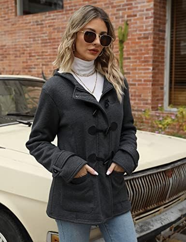 Gihuo Winter Jackets for Women Sherpa Lined Jacket Women Duf...