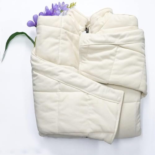 SAUKOLE Womens Winter Dolman Long Sleeve Full-Zip Quilted Ja...