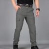 ZEFOTIM Work Cargo Pants for Men Solid Color Wide Leg Comfy ...