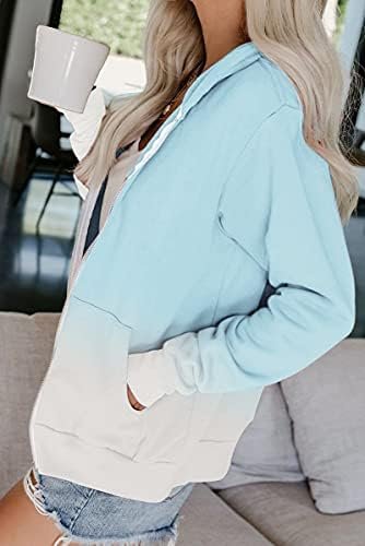 YOCUR Womens Tie Dye Crewneck Pullover Shirt Lightweight Swe...