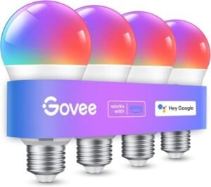 Govee Smart Light Bulbs, Color Changing Light Bulb, Work wit... Govee Smart Light Bulbs, Color Changing Light Bulb, Work wit...