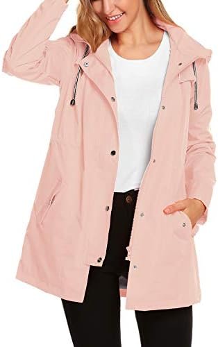 ZHENWEI Womens Lightweight Hooded Waterproof Active Outdoor ...