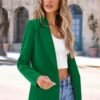 PRETTYGARDEN Women's Spring Fall Business Casual Blazers Lon...