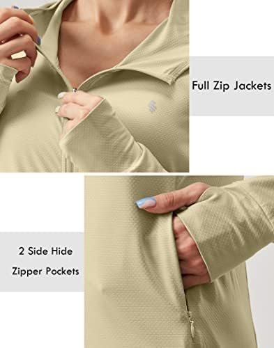 Soothfeel Women's UPF 50+ Sun Protection Hoodie Jacket Light...
