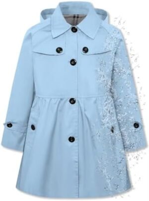 Betusline Girl's Rain Jackets Lightweight Waterproof Hooded ... Betusline Girl's Rain Jackets Lightweight Waterproof Hooded ...