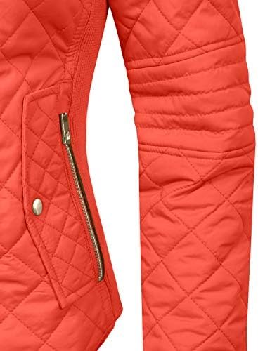 NE PEOPLE Womens Lightweight Quilted Zip Jacket (S-3XL)