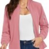 TACVASEN Women's Bomber Jackets Lightweight Casual Jacket Fu...