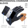 Work Gloves Leather Mechanic Touchscreen Working Constructio...