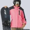 MAGCOMSEN Women's Ski Jacket Waterproof Insulated Snow Jacke...