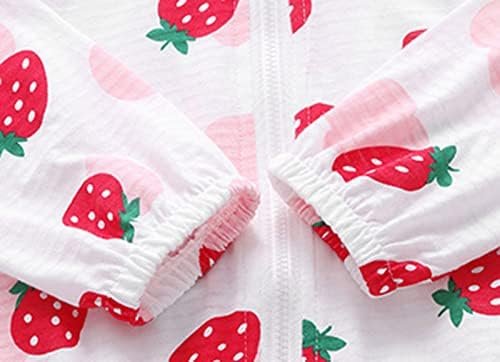 Kids Baby Toddler Girls Strawberry Print Spring Fall Outerwe...