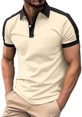 CHUOAND Mens Polo Shirts,Golf Polo Shirts Quick Dry Short Sl...