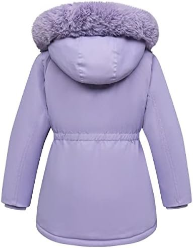 Girl's Long Coat Waterproof Winter Kids Outerwear Warm Parka...