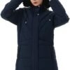 MOERDENG Women's Winter Puffer Coat Thicken Fleece Lined Dow...