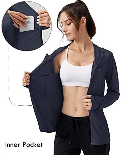 Soothfeel Women's UPF 50+ Sun Protection Hoodie Jacket Light...