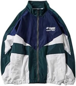 XPONNI Y2k Jacket for Women Zip Up Jacket Y2k Clothing XPONNI Y2k Jacket for Women Zip Up Jacket Y2k Clothing Varsi...