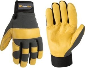 Wells Lamont Men's Hydrahyde Water-Resistant Leather Work Gl... Wells Lamont Men's Hydrahyde Water-Resistant Leather Work Gl...