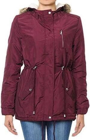 Hat and Beyond Womens Anorak Jacket Lightweight Parka Detach...