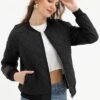 Argstar Women's Quilted Bomber Jakcet with 5 Pockets (XS-XXL...