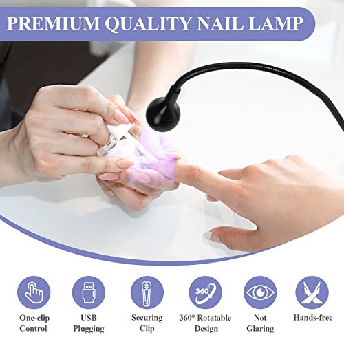 SAVILAND U V LED Nail Lamp – Mini Led Nail Lamp Gel Lamp for...