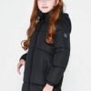 SOLOCOTE Girls Winter Coats Heavyweight Mediun Length Warm J...