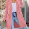 PRETTYGARDEN Women's 2025 Spring Fall Long Blazer Jackets Lo...