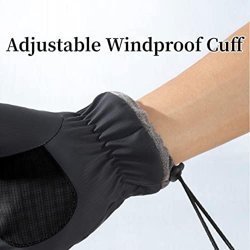 ihuan Winter Waterproof Ski Gloves Men Women, Snow Warm Cycl...