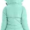 FARVALUE Girls' Winter Coats Fur Hooded Warm Puffer Jacket C...