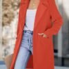 PRETTYGARDEN Women's 2025 Spring Fall Long Blazer Jackets Lo...