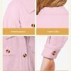 WULFUL Girl's Fashion Button Down Corduroy Jackets Casual Fa...