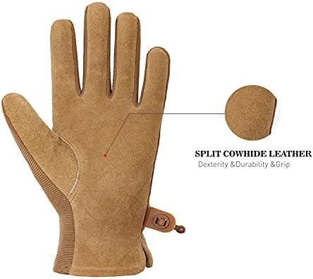 HANDLANDY Women Safety Work Gloves Utility Touch Screen Work...