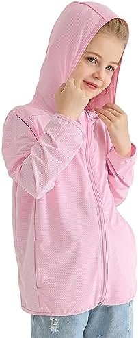 Auranso Kids Zip-Up Hoodie Girls Boys UPF50+ Sun Protection ... Auranso Kids Zip-Up Hoodie Girls Boys UPF50+ Sun Protection ...
