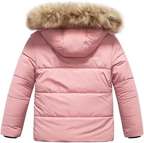 Chrisuno Girl's Water Resistant Winter Coats Warm Fleece Lin...