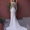 Loyeloy Women's Wedding Dresses for Bride 2024 Sexy V Neck S...