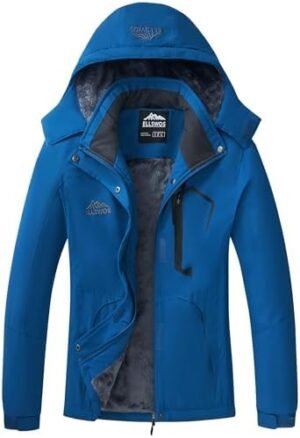 ELLSWOS Womens Winter Coats Waterproof Ski Jacket Warm Snow ... ELLSWOS Womens Winter Coats Waterproof Ski Jacket Warm Snow ...