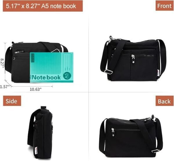 ETidy Crossbody Bag For Women Waterproof Lightweight Casual ...