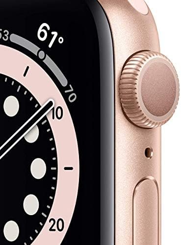 Apple Watch Series 6 (GPS, 40mm) - Gold Aluminum Case with P...