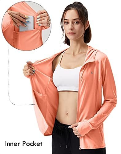 Soothfeel Women's UPF 50+ Sun Protection Hoodie Jacket Light...