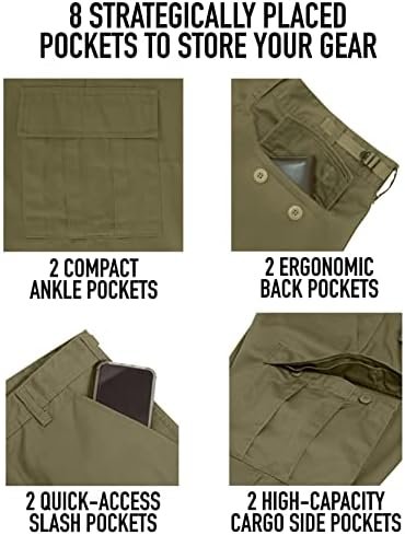 Rothco Vintage Paratrooper Fatigue Pants Vintage Cargo Pants...