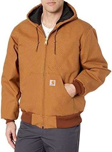 Carhartt Men's Loose Fit Firm Duck Insulated Flannel-Lined A...
