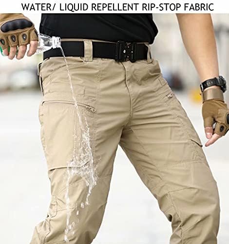 NAVEKULL Men's Hiking Tactical Pants Rip-Stop Military Comba...