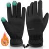 ihuan Winter Waterproof Ski Gloves Men Women, Snow Warm Cycl...