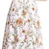 Gardenwed Chiffon Floral Dresses Summer Sun Beach Dresses fo...