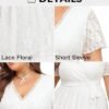 Plus Size Dresses Wedding Guest - Formal Cocktail Party Lace...