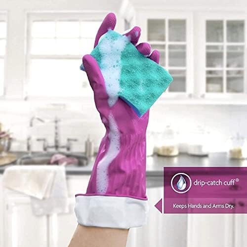 PROTECTIVE_GLOVE Playtex Living Reuseable Rubber Cleaning Gl...