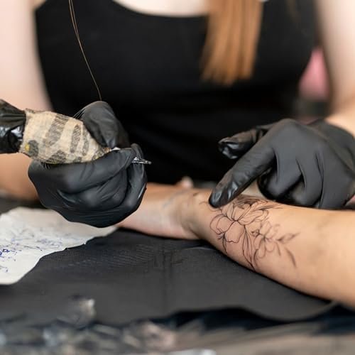 PEIPU Vinyl Disposable Gloves,Powder Free,Cleaning Service G...