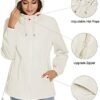 TCOT Womens Rain Jackets Waterproof Windbreaker Jackets ligh...