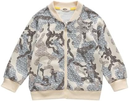 Boys Button Down Coat Long Sleeve Casual Jacket Basic Outerw...