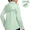 Pioneer Camp Women's Rain Jacket with Hood Waterproof Windbr...