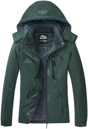 ELLSWOS Womens Winter Coats Waterproof Ski Jacket Warm Snow ... ELLSWOS Womens Winter Coats Waterproof Ski Jacket Warm Snow ...
