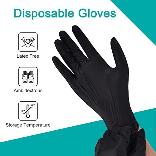 Schneider Vinyl Synthetic Exam Gloves, 4 Mil, Latex Free Dis...